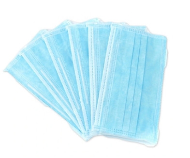 Buy Customized 3 Ply Disposable Face Mask  Easy Carrying Good Air Permeability at wholesale prices