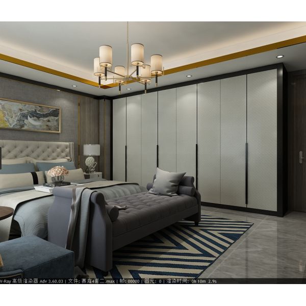 Anti scratch 19mm high gloss acrylic laminated MDF panel made in China