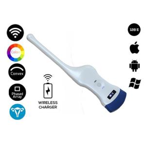 Double Head Transvaginal Array Wireless Ultrasound Probe 3.5MHZ