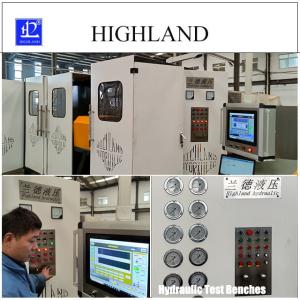 China Fully Automatic Hydraulic Test Benches By HIGHLAND Easy To Operate Testing Hydraulic Machine on sale