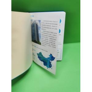 PU Leather Cover Embossing Custom Notebook Printing With Bookmark String