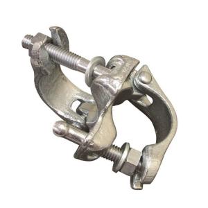 High Strength Silver Steel Scaffolding Coupler For Building Construction